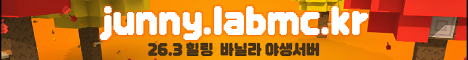 주니서버 서버 배너